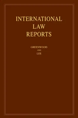 Nemzetközi jogi jelentések: Volume 201 - International Law Reports: Volume 201