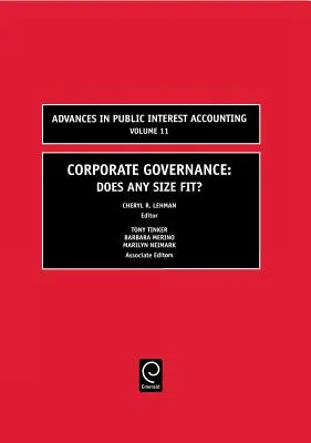 Corporate Governance: Bármelyik méret megfelel? - Corporate Governance: Does Any Size Fit?