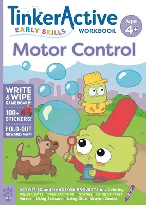 Tinkeractive Early Skills Motor Control Workbook 4+ éveseknek - Tinkeractive Early Skills Motor Control Workbook Ages 4+