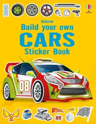 Építsd meg a saját autódat matricás könyv - Build Your Own Cars Sticker Book