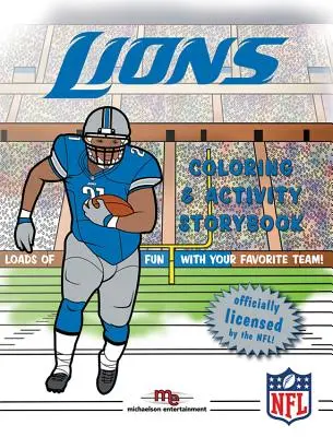 Detroit Lions színező és aktiváló - Detroit Lions Coloring & Activ