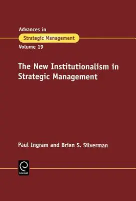 Az új institucionalizmus a stratégiai menedzsmentben - The New Institutionalism in Strategic Management