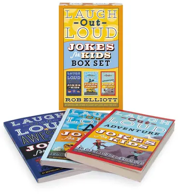 Laugh-Out-Loud Jokes for Kids Box Set: Félelmetes viccek gyerekeknek, A+ viccek gyerekeknek és kalandos viccek gyerekeknek - Laugh-Out-Loud Jokes for Kids Box Set: Awesome Jokes for Kids, A+ Jokes for Kids, and Adventure Jokes for Kids