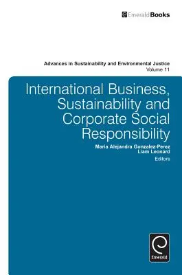 Nemzetközi üzleti élet, fenntarthatóság és vállalati társadalmi felelősségvállalás - International Business, Sustainability and Corporate Social Responsibility