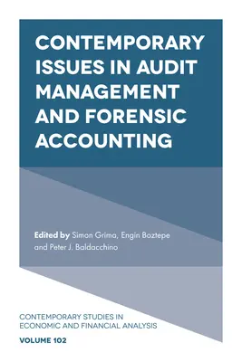 Az auditmenedzsment és a törvényszéki számvitel kortárs kérdései - Contemporary Issues in Audit Management and Forensic Accounting