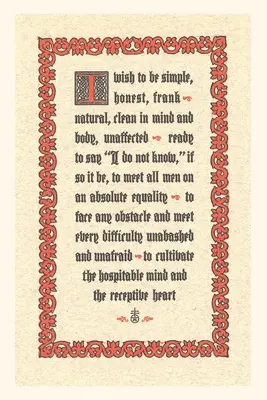 Vintage Journal szavak élni - Vintage Journal Words to Live By