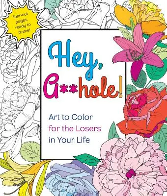 Hé, seggfej! Színes művészet a veszteseknek az életedben - Hey, A**hole: Art to Color for the Losers in Your Life