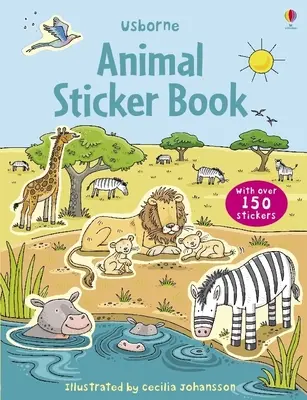 Első matricáskönyv Állatok - First Sticker Book Animals