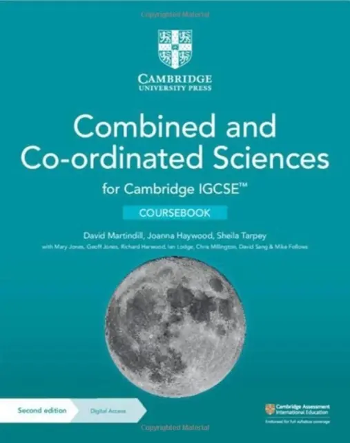 Cambridge IGCSE (TM) Kombinált és koordinált természettudományok tankönyv digitális hozzáféréssel (2 év) - Cambridge IGCSE (TM) Combined and Co-ordinated Sciences Coursebook with Digital Access (2 Years)