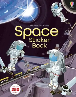 Űr matricás könyv - Space Sticker Book