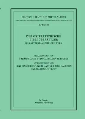 Das Alttestamentliche Werk