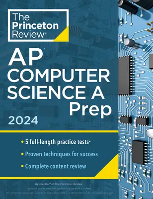 Princeton Review AP Computer Science a Prep, 8th Edition: 5 gyakorlati teszt + teljes tartalmi áttekintés + stratégiák és technikák - Princeton Review AP Computer Science a Prep, 8th Edition: 5 Practice Tests + Complete Content Review + Strategies & Techniques