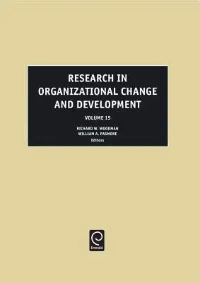 A szervezeti változás és fejlesztés kutatása - Research in Organizational Change and Development