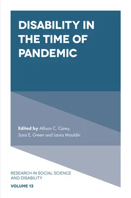 Fogyatékosság a pandémia idején - Disability in the Time of Pandemic