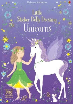 Kis matrica Dolly öltöztetése unikornisok - Little Sticker Dolly Dressing Unicorns