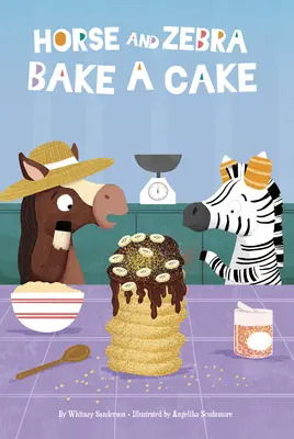 Ló és zebra süteményt sütnek - Horse and Zebra Bake a Cake