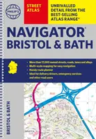 Philip's Street Atlas Navigator Bristol & Bath (Bristol és Bath) - Philip's Street Atlas Navigator Bristol & Bath