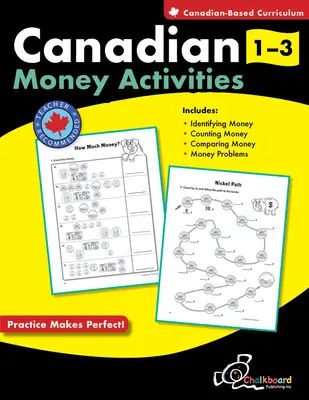 Kanadai pénzzel kapcsolatos tevékenységek 1-3. osztály - Canadian Money Activities Grades 1-3