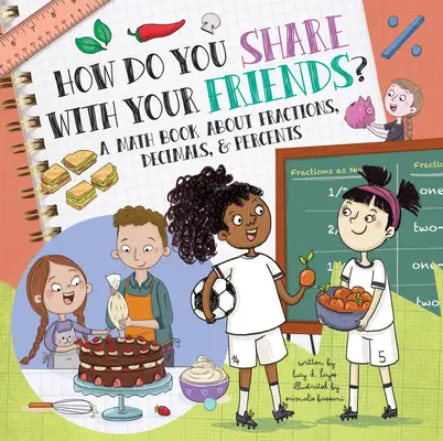 Hogyan osztod meg a barátaiddal?: Matekkönyv a törtekről, tizedesjegyekről és százalékokról - How Do You Share with Your Friends?: A Math Book about Fractions, Decimals, & Percents