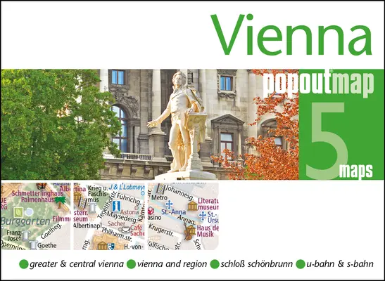 Bécs Popout térkép - Vienna Popout Map