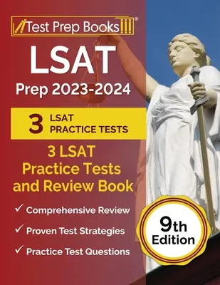 LSAT Prep 2023-2024: 3 LSAT Practice Tests and Review Book [9. kiadás] - LSAT Prep 2023-2024: 3 LSAT Practice Tests and Review Book [9th Edition]