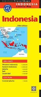 Periplus: Indonézia országtérkép - Periplus: Indonesia Country Map