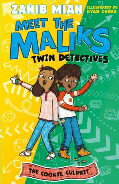 Ismerd meg a Malikokat - Ikerdetektívek: A sütibűnöző - 1. könyv - Meet the Maliks - Twin Detectives: The Cookie Culprit - Book 1