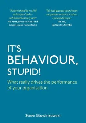 It's Behaviour, Stupid!: Mi hajtja valójában a szervezeted teljesítményét - It's Behaviour, Stupid!: What Really Drives the Performance of Your Organisation