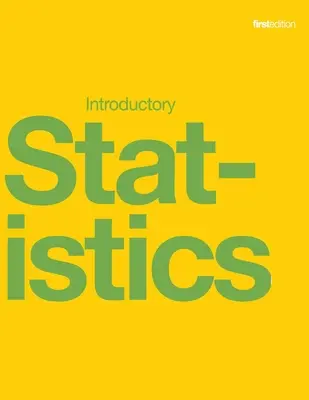 Bevezető statisztika (kartonozott, fekete-fehér) - Introductory Statistics (paperback, b&w)