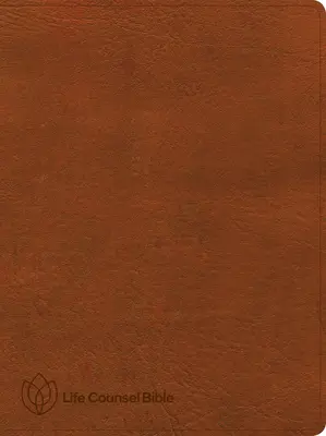CSB Life Counsel Bible, Burnt Sienna Leathertouch: Practical Wisdom for All of Life