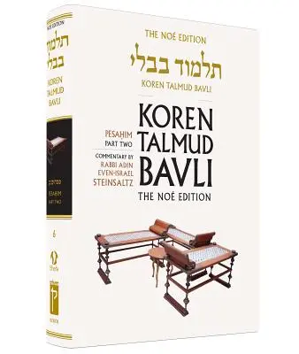 Koren Talmud Bavli, 7. kötet: Traktátus Peszáhim, 2. rész: Noé színes kiadás, héber/angol - Koren Talmud Bavli, Vol.7: Tractate Pesahim, Part 2: Noe Color Edition, Hebrew/English