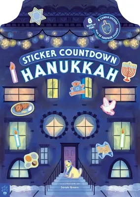 Matrica visszaszámlálás: Felirat: - Sticker Countdown: Hanukkah