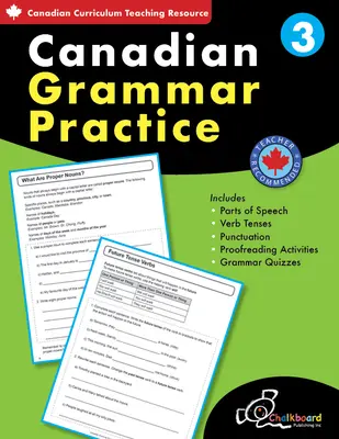 Kanadai nyelvtani gyakorlat 3. osztály - Canadian Grammar Practice Grade 3