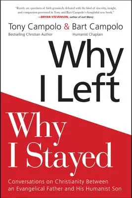 Miért mentem el, miért maradtam: Beszélgetések a kereszténységről egy evangélikus apa és humanista fia között - Why I Left, Why I Stayed: Conversations on Christianity Between an Evangelical Father and His Humanist Son