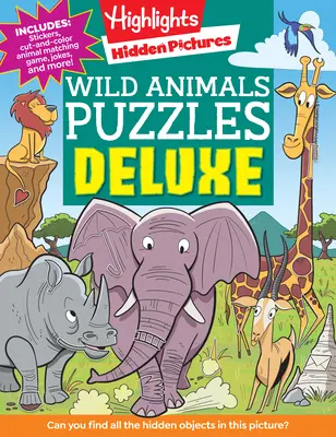 Vadállatok rejtvények Deluxe - Wild Animals Puzzles Deluxe