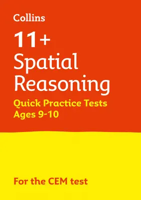 Letts 11+ Success - 11+ térbeli gondolkodás gyors gyakorló tesztek 9-10 éves korig a Cem tesztekhez - Letts 11+ Success - 11+ Spatial Reasoning Quick Practice Tests Age 9-10 for the Cem Tests