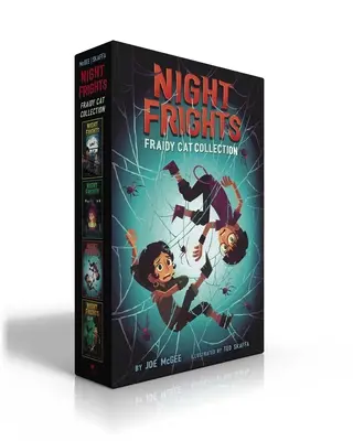 Night Frights Fraidy-Caty Collection (Boxed Set): A kísérteties bajusz; A leselkedő limai bab; A nem túl izgága pók; A mókusok elmentek Nu - Night Frights Fraidy-Cat Collection (Boxed Set): The Haunted Mustache; The Lurking Lima Bean; The Not-So-Itsy-Bitsy Spider; The Squirrels Have Gone Nu