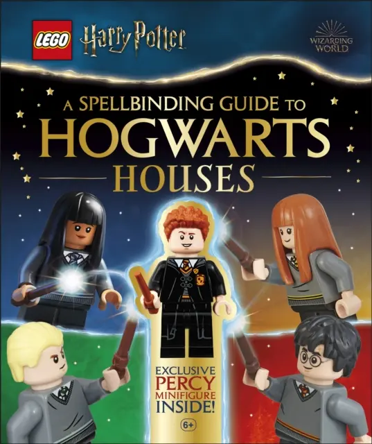 LEGO Harry Potter Varázslatos kalauz a Roxfort házakhoz - Exkluzív Percy Weasley minifigurával - LEGO Harry Potter A Spellbinding Guide to Hogwarts Houses - With Exclusive Percy Weasley Minifigure