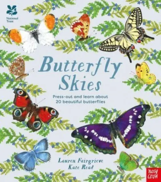 National Trust: Butterfly Skies: Nyomd ki és ismerj meg 20 gyönyörű pillangót (Fairgrieve Lauren (Junior szerkesztő)) - National Trust: Butterfly Skies - Press out and learn about 20 beautiful butterflies (Fairgrieve Lauren (Junior Editor))