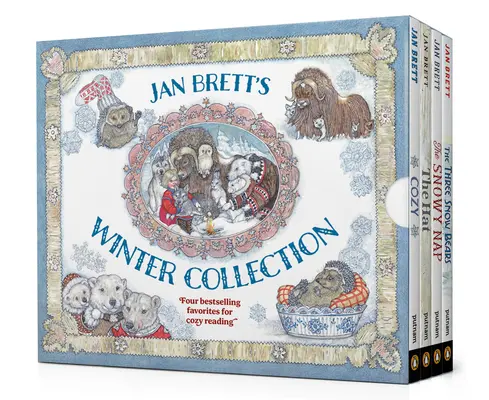 Jan Brett téli gyűjteménye Box Set - Jan Brett's Winter Collection Box Set