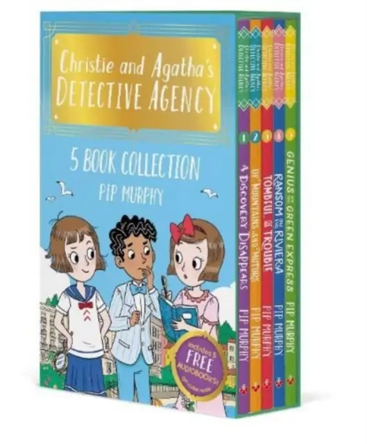 Christie és Agatha nyomozóirodája 5 kötetes dobozos sorozat - Christie and Agatha's Detective Agency 5 Book Box Set