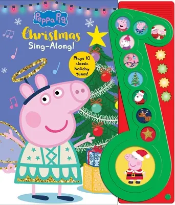 Peppa Malac: Karácsonyi éneklés! Hangoskönyv - Peppa Pig: Christmas Sing-Along! Sound Book