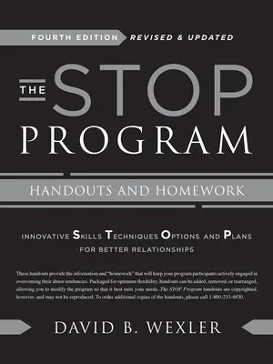 A Stop program: Kézikönyvek és házi feladatok - The Stop Program: Handouts and Homework