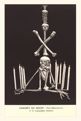 Vintage Journal csontváz csillár - Vintage Journal Skeleton Chandelier