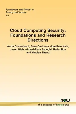 Cloud Computing Security: Alapok és kutatási irányok - Cloud Computing Security: Foundations and Research Directions