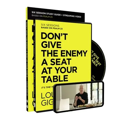 Don't Give the Enemy a Seat at Your Table Study Guide with DVD: It's Time to Win the Battle of Your Mind (Ideje megnyerni a harcot az elmédért) - Don't Give the Enemy a Seat at Your Table Study Guide with DVD: It's Time to Win the Battle of Your Mind