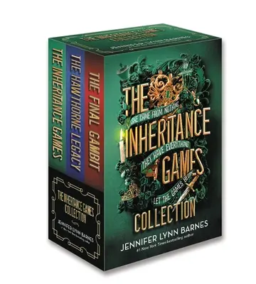 The Inheritance Games (Az örökösödési játékok) Puhakötéses dobozos sorozat - The Inheritance Games Paperback Boxed Set