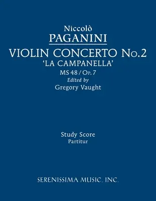 2. hegedűverseny, MS 48: Tanulmányi kotta - Violin Concerto No.2, MS 48: Study score