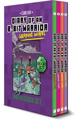 Egy 8-bites harcos naplója grafikus regény Smaragd dobozos sorozat - Diary of an 8-Bit Warrior Graphic Novel Emerald Box Set