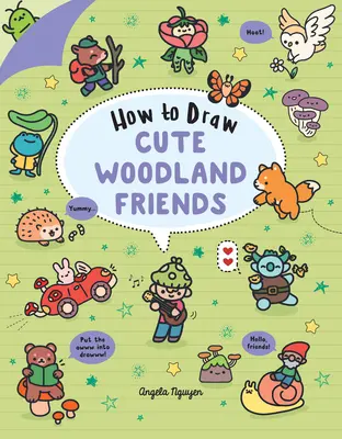 Hogyan rajzoljunk aranyos erdei barátokat - How to Draw Cute Woodland Friends